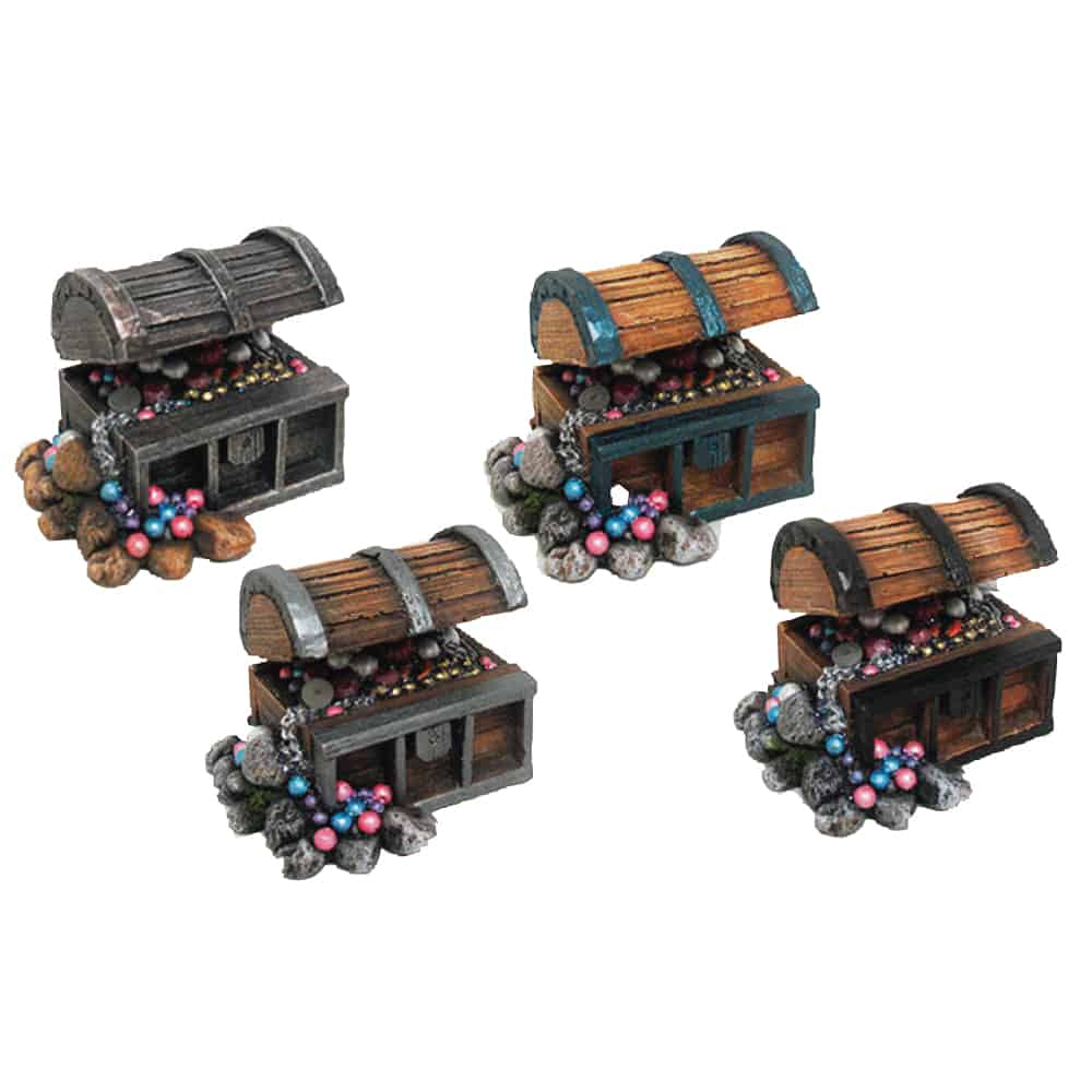 Akvarijski Ukras Action Škrinja s blagom Mix Amtra